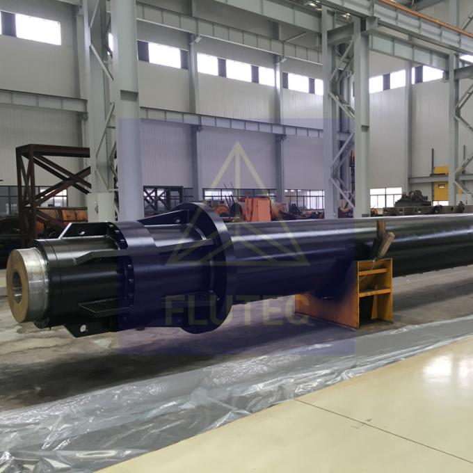 ISO9001 Custom Hydraulic Cylinders Inner Guided Cylinder For Aluninium Casting System 1