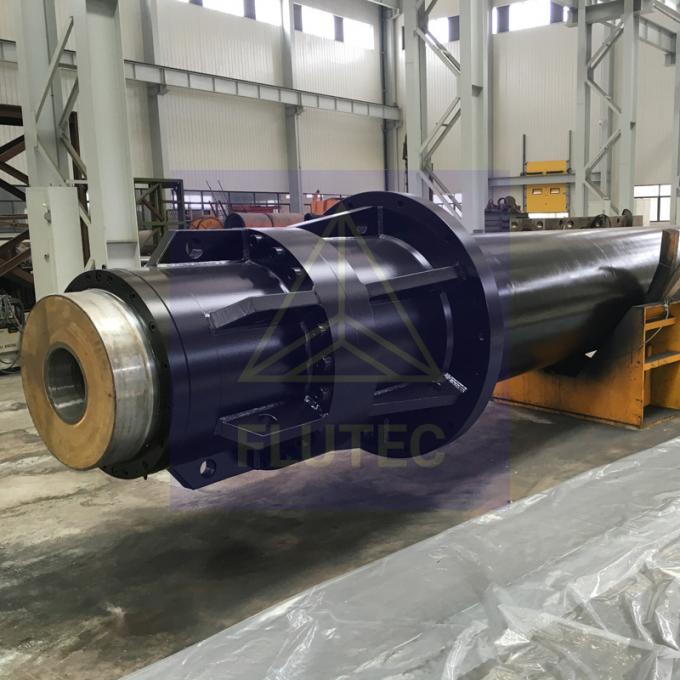 ISO9001 Custom Hydraulic Cylinders Inner Guided Cylinder For Aluninium Casting System 0