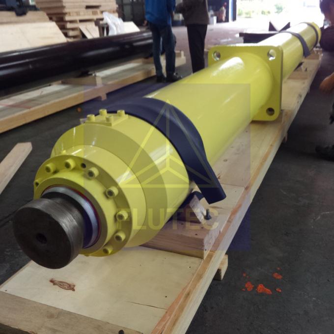 Double Acting Long Stroke Hydraulic Cylinder Custom For Hydraulic Baler 0