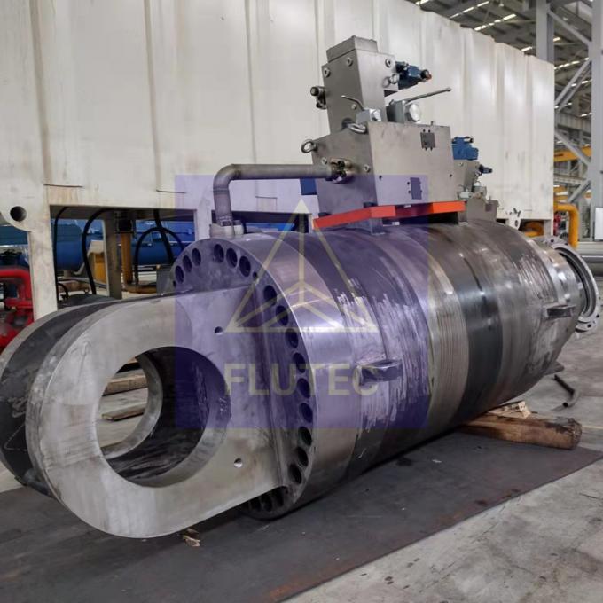 100% Pressure Testing Bolted Head Hydraulic Cylinders For Steel Industry 3