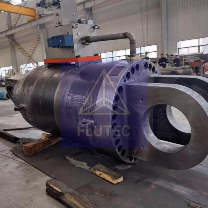 100% Pressure Testing Bolted Head Hydraulic Cylinders For Steel Industry 4