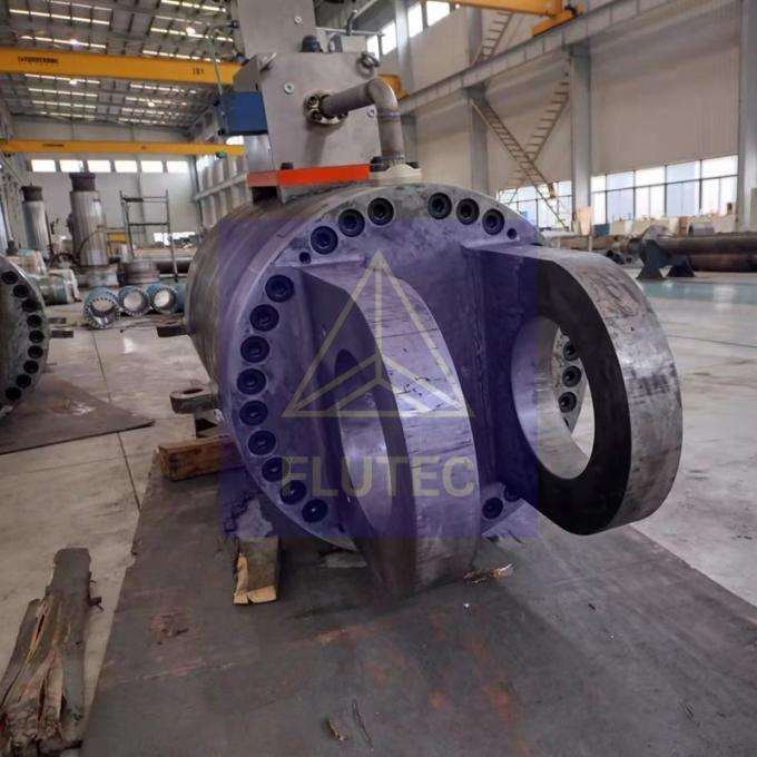 100% Pressure Testing Bolted Head Hydraulic Cylinders For Steel Industry 5