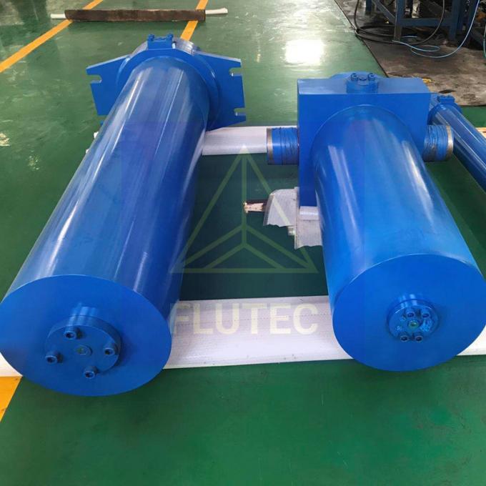 Heavy Duty Custom Hydraulic Cylinders 100% Pressure Testing For Metal Scrap Shear 1