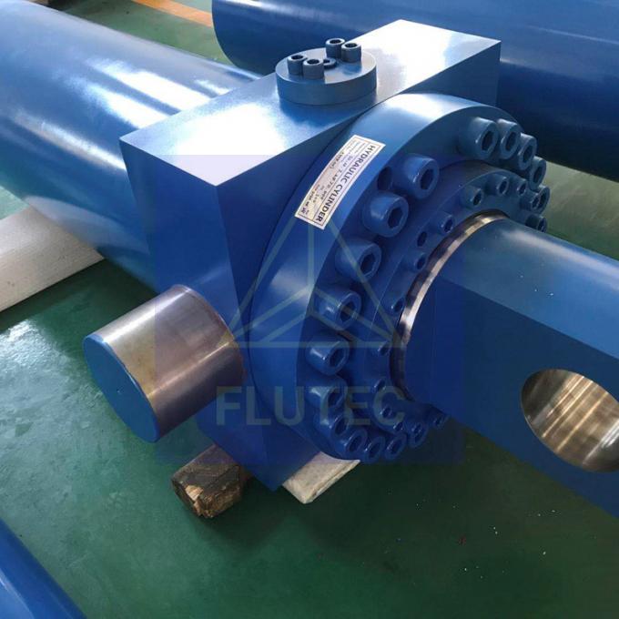 Heavy Duty Custom Hydraulic Cylinders 100% Pressure Testing For Metal Scrap Shear 0