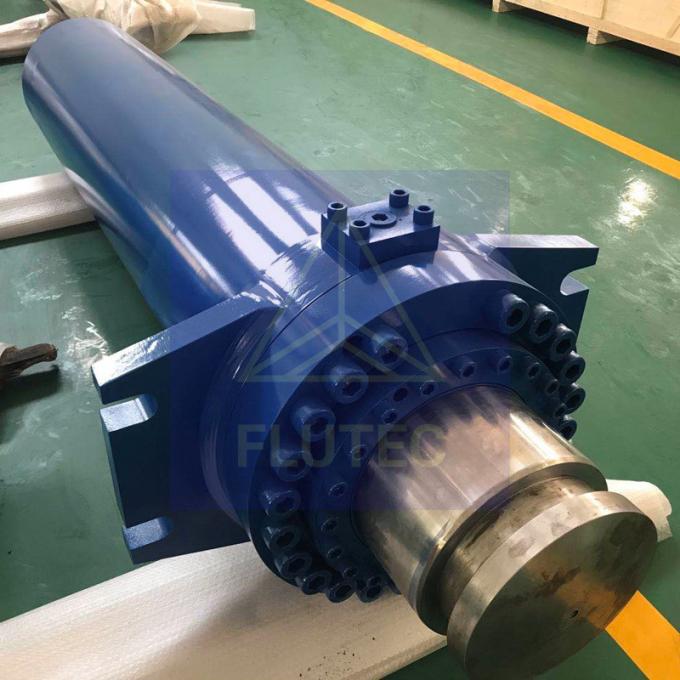 Heavy Duty Custom Hydraulic Cylinders 100% Pressure Testing For Metal Scrap Shear 2
