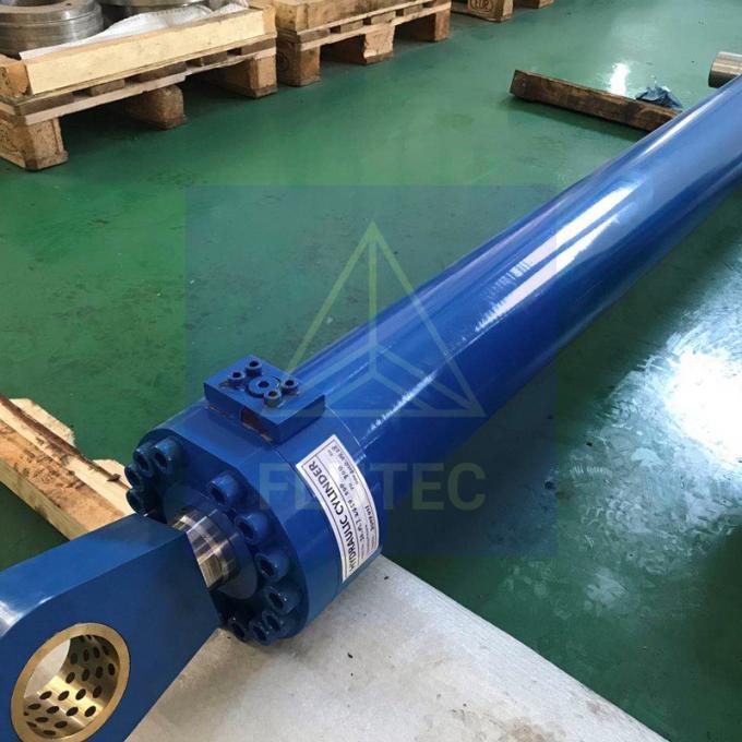 Heavy Duty Custom Hydraulic Cylinders 100% Pressure Testing For Metal Scrap Shear 4