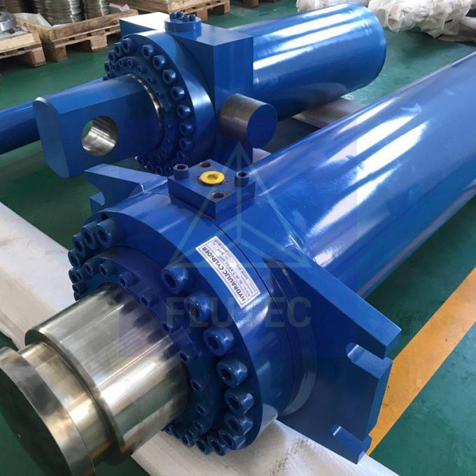 Heavy Duty Custom Hydraulic Cylinders 100% Pressure Testing For Metal Scrap Shear 5