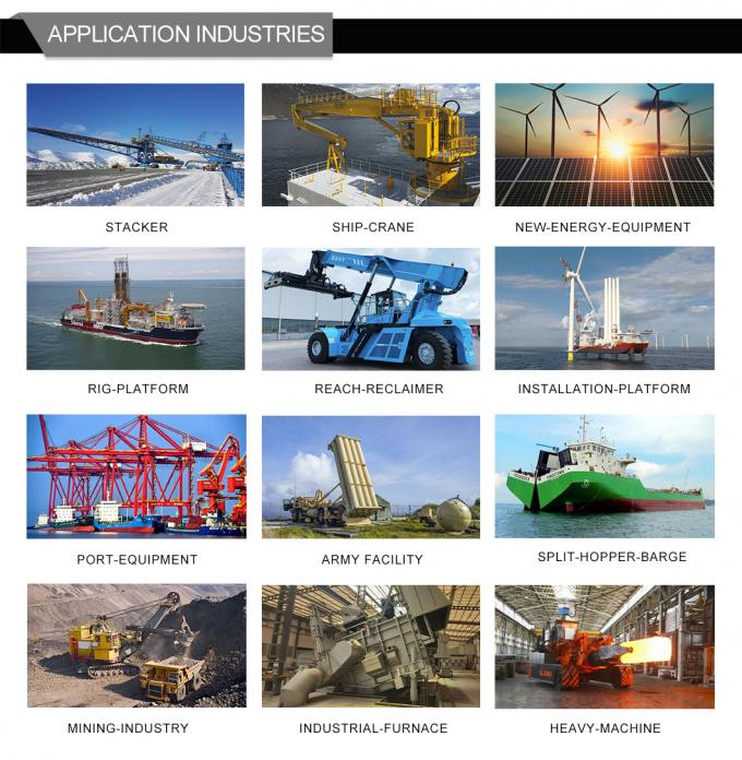 Heavy Duty Custom Hydraulic Cylinders 100% Pressure Testing For Metal Scrap Shear 7