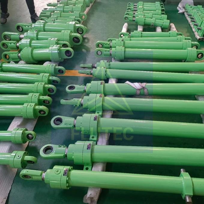 Alloy Steel Custom Hydraulic Cylinders Piston Type For Shearing Machine 1