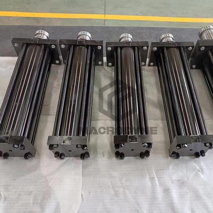 Custom Parker Tie Rod Cylinder Double Acting Press Hydraulic Cylinder 5