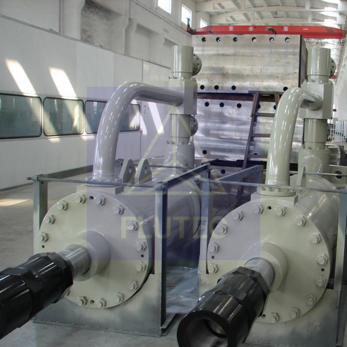 Servo Motor Custom Made Hydraulic Cylinders Double Acting For Textile Machinery 0
