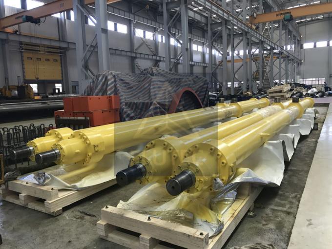 ISO9001 Custom Hydraulic Cylinders / Hydraulic Boom Cylinder For Bucket Excavator 8