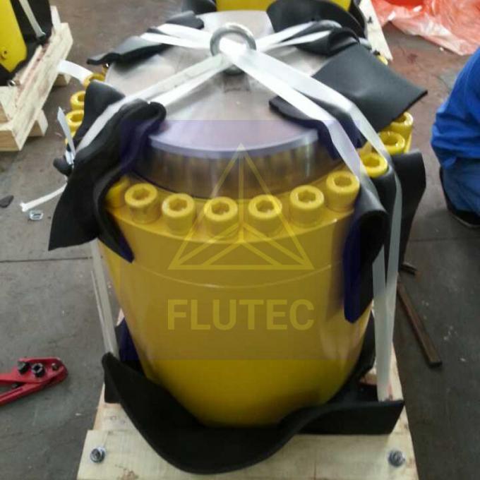 250ton Hydraulic Jack Cylinder High Pressure Alloy Steel Material 0