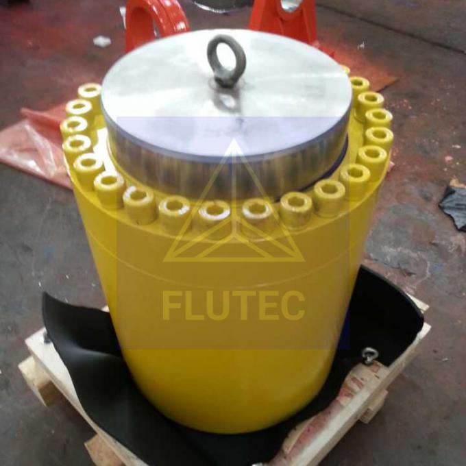 250ton Hydraulic Jack Cylinder High Pressure Alloy Steel Material 1