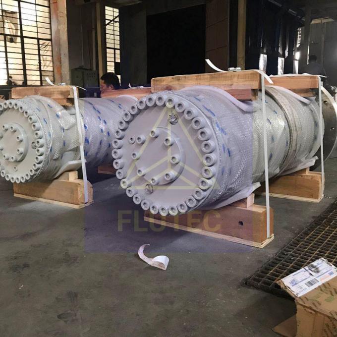 300ton Custom Hydraulic Cylinders For Press Machine Alloy Steel Material 2