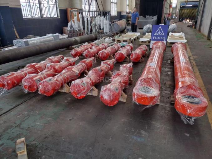 Steel Industrial Custom Hydraulic Cylinders Mill Type 1 Year Quality Assurance 0