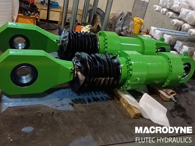Strong Custom Hydraulic Cylinders Heavy Duty Double Acting 0