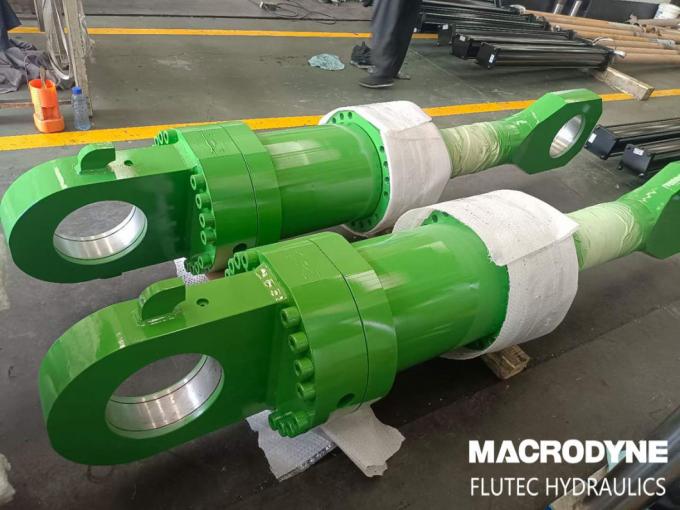 Strong Custom Hydraulic Cylinders Heavy Duty Double Acting 1