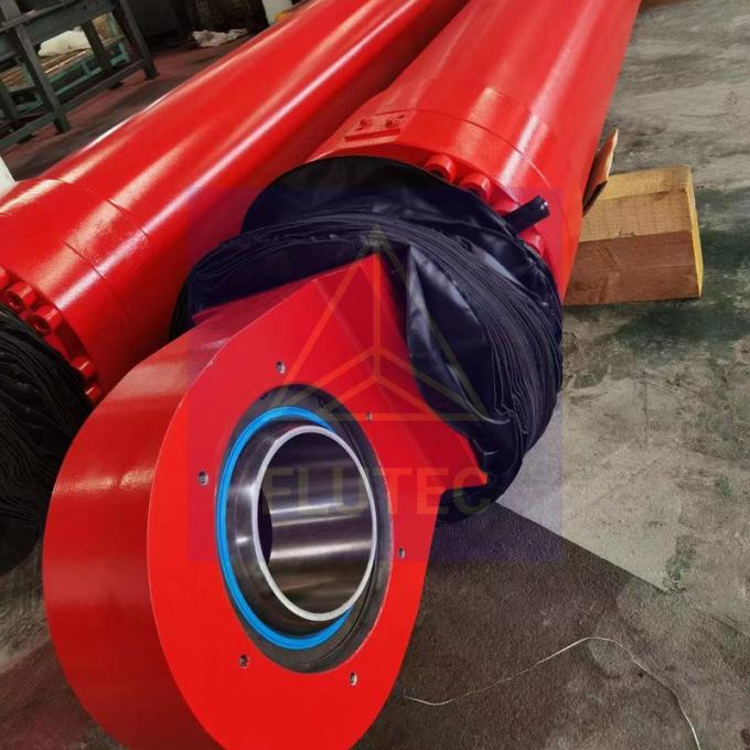 Custom Alloy Steel Hydraulic Press Cylinders For Bascule Bridge SGS Certified 1