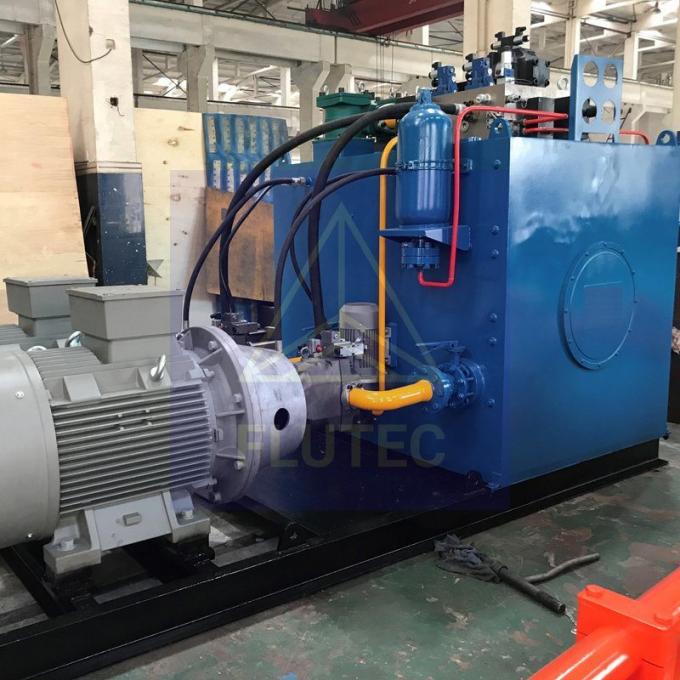 Carbon Steel Custom Made Hydraulic Cylinder Double Acting For Cable Winch 5