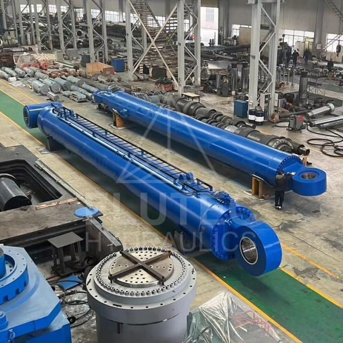 Double Acting Marine Hydraulic Press Cylinder For Offshore Jackup System 0