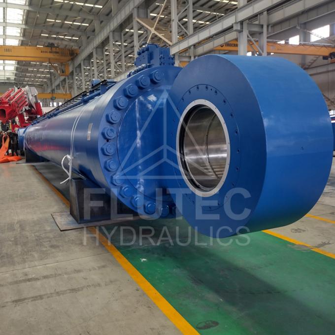 Double Acting Marine Hydraulic Press Cylinder For Offshore Jackup System 2