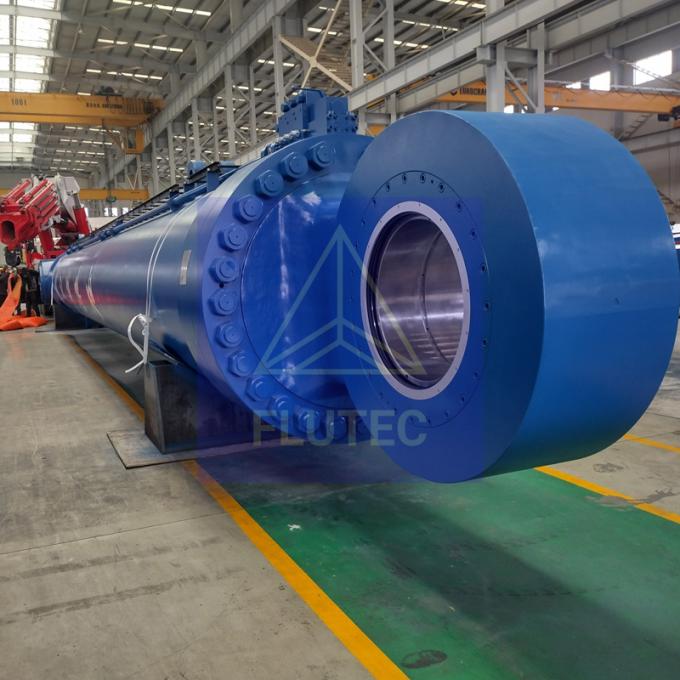 Custom Made Marine Hydraulic Cylinder Piston Type For Piling Barge 2