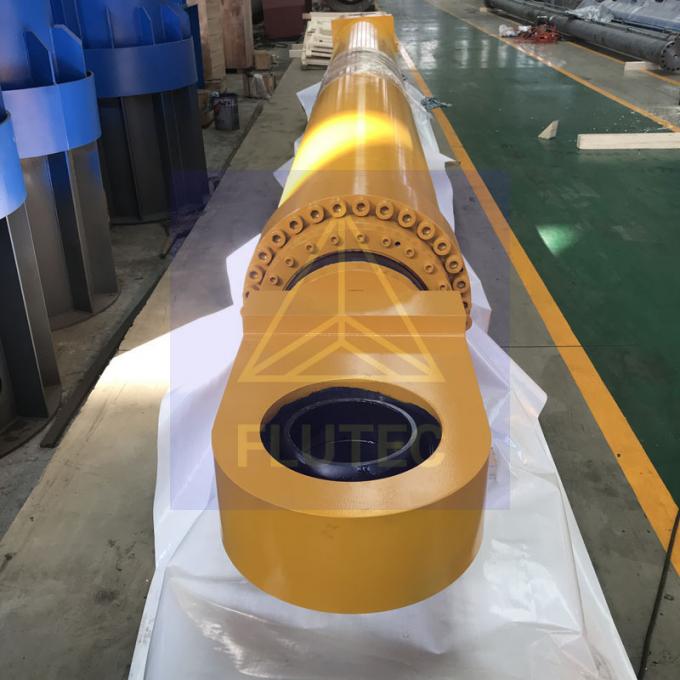 Carbon Steel Double Acting Engineering Hydraulic Cylinder ISO9001 Certified 1