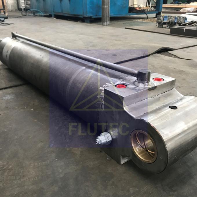 100% Pressure Testing Press Hydraulic Cylinder For Shipping Dredger 1