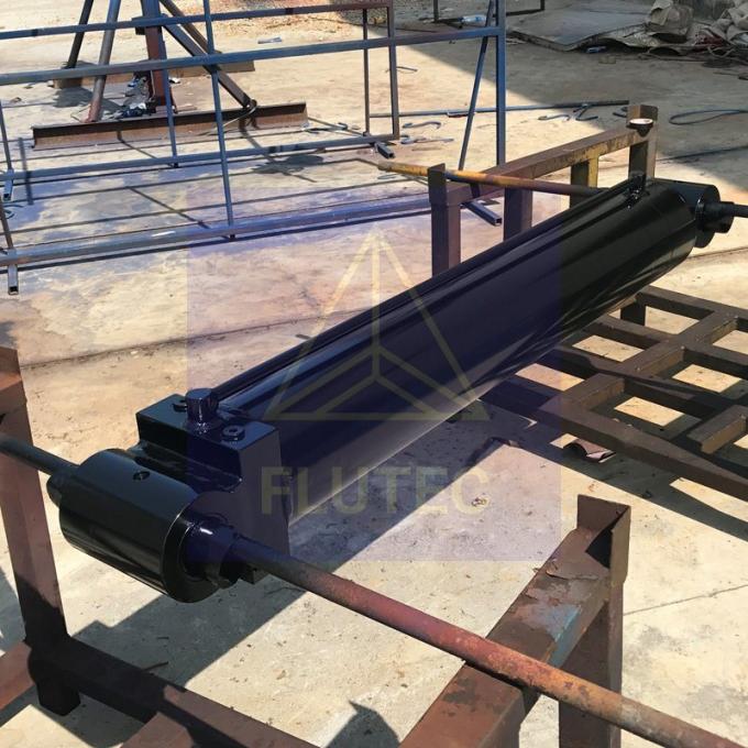 100% Pressure Testing Press Hydraulic Cylinder For Shipping Dredger 3