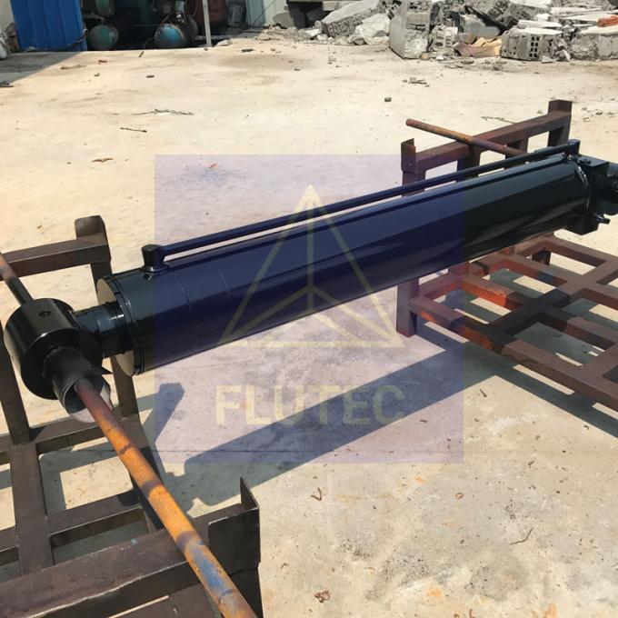100% Pressure Testing Press Hydraulic Cylinder For Shipping Dredger 4
