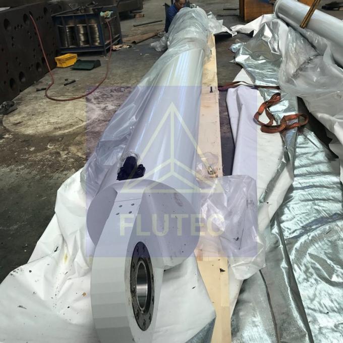 Offshore Hydraulic Press Cylinder Double Acting For Naval Barge 1