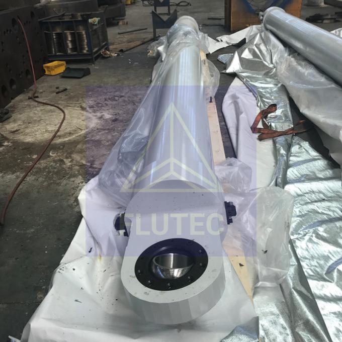 Offshore Hydraulic Press Cylinder Double Acting For Naval Barge 2