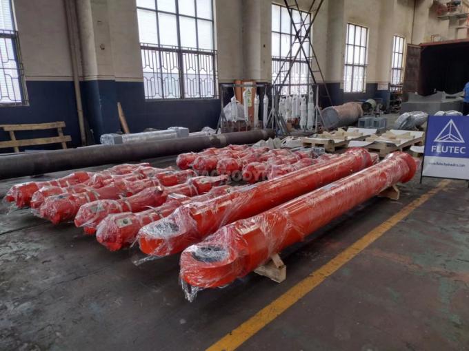 Safe and Reliable Boom Hydraulic Oil Cylinder for Ship Crane