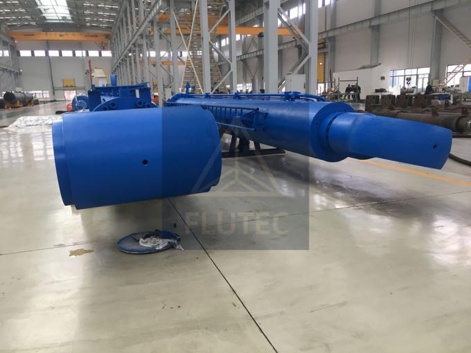 Double Acting Custom Luffing Cylinder For Piling Barge 0