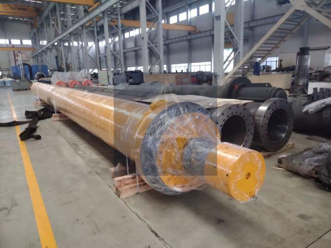 Double Acting Custom Luffing Cylinder For Piling Barge 4