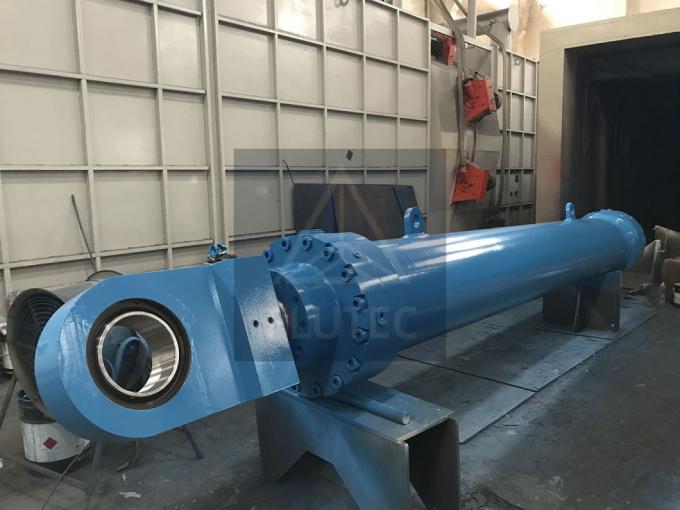 Double Acting Custom Luffing Cylinder For Piling Barge 6