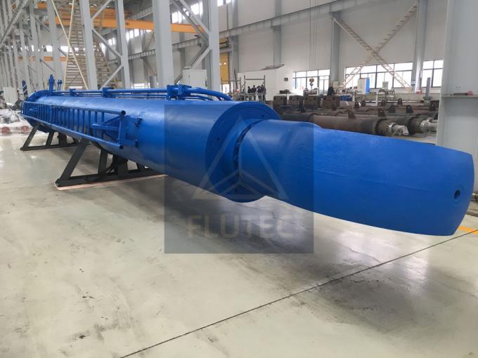 Double Acting Custom Luffing Cylinder For Piling Barge 7