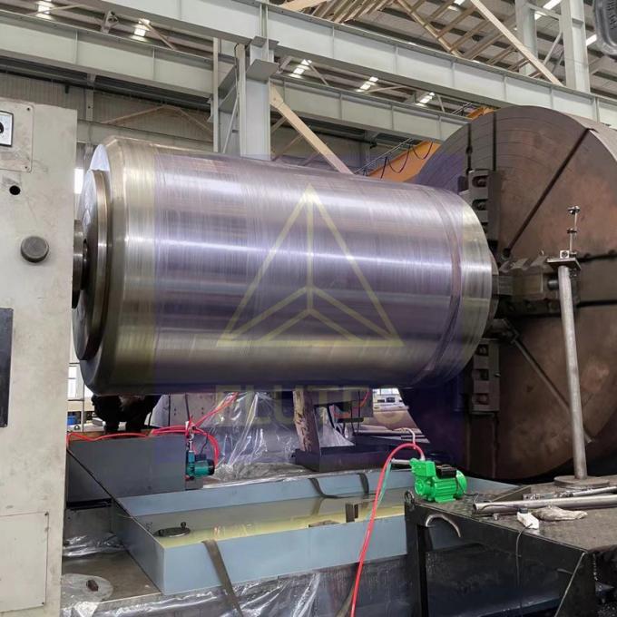 Custom Big Bore Hydraulic Cylinders Double Acting Mill type / Head Bolted / Base Welded 2
