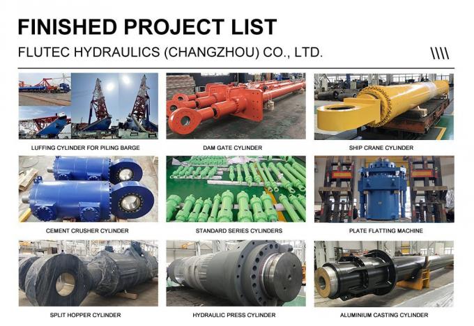 Custom Made Large Bore Hydraulic Cylinder For Extrusion Press 3
