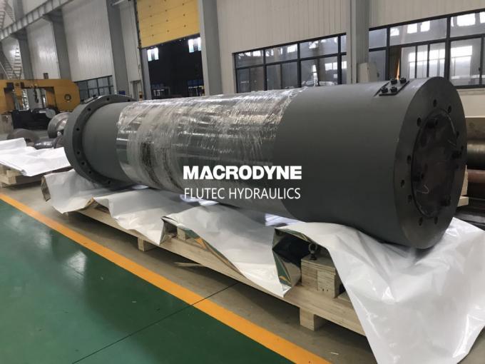 Custom 1000 Ton Hydraulic Cylinder Large Bore For Shearing Machine 0