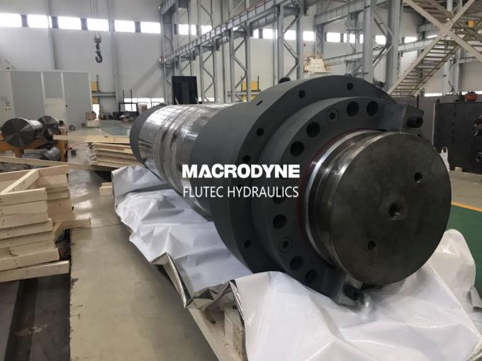 Custom 1000 Ton Hydraulic Cylinder Large Bore For Shearing Machine 1