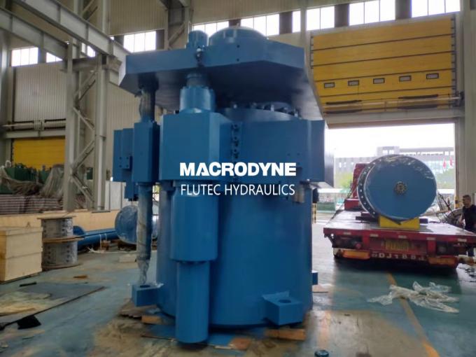 Base Welded Hydraulic Cylinder Double Acting For Plate Flattening Machine 1