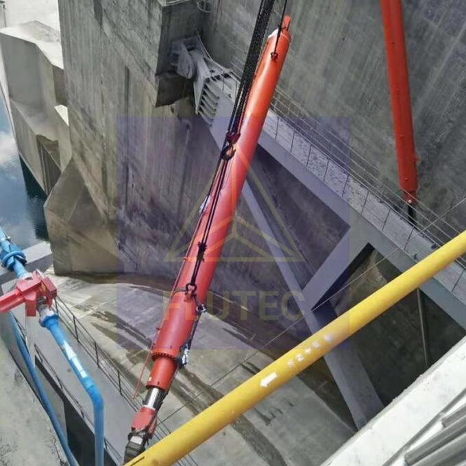 Hydropower Plant Dam Gate Hydraulic Cylinder Carbon Steel Material 4
