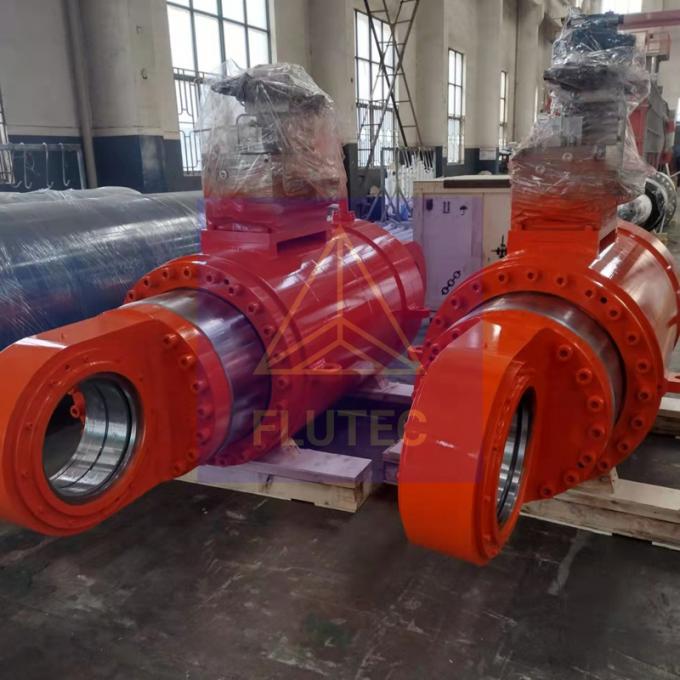 Custom Mill Duty Hydraulic Cylinders Medium Pressure for Steel Industry 0