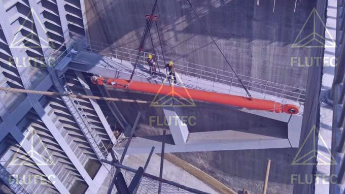 Head Bolted Mill type Hydraulic Cylinder For Dam Gate / Spill Gate 3