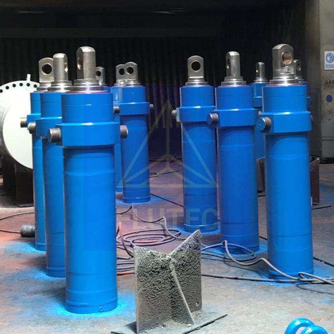 Tailor Made Telescopic Hydraulic Press Cylinder For Tilting Platform 2