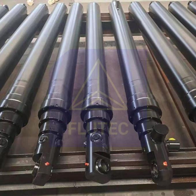 Custom Made Long Stroke Telescopic Hydraulic Cylinder for Dump Truck