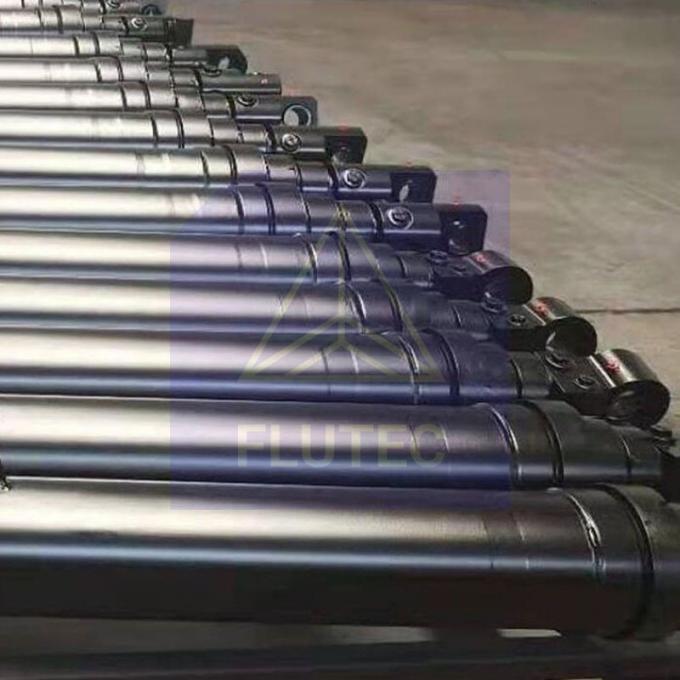 Flutec Long Stroke Telescopic Hydraulic Cylinder For Dump Truck 1