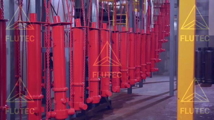 Carbon Steel Hydraulic Telescopic Cylinder For Dump Truck 0